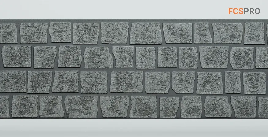 Фиброцементные панели FCS Simple АА2 (под камень) купить в Симферополe