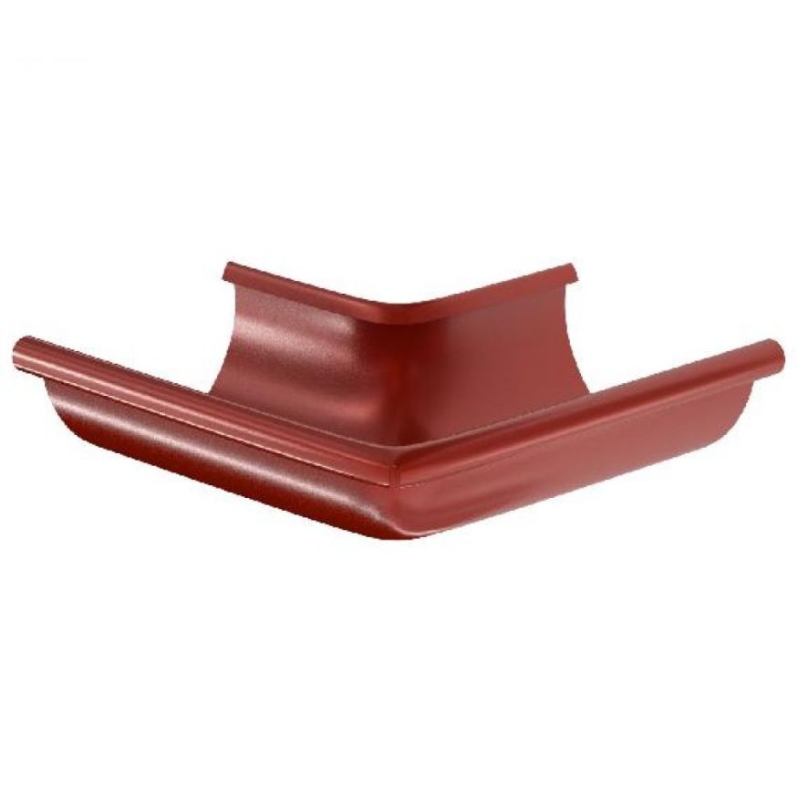 Угол желоба внешний 90°, Aquasystem, RR29 Бургундский 125/90 купить в Симферополe