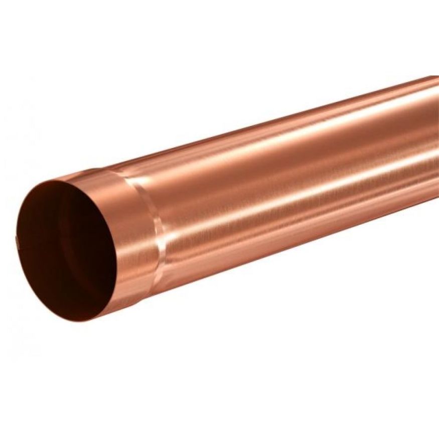 Водосточная труба Aquasystem 1.00м, медь 150/100 купить в Симферополe