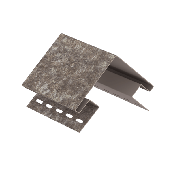 Наружный угол Ю-Пласт, Стоун-хаус Кварцит, Коричневый купить в Симферополe