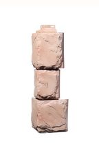 Угол Фасадного Облицовочного Материала Серии «Камень крупный» Цвет Терракота