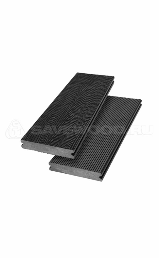 Террасная доска ДПК SaveWood, SW Abies (R), Черный купить в Симферополe