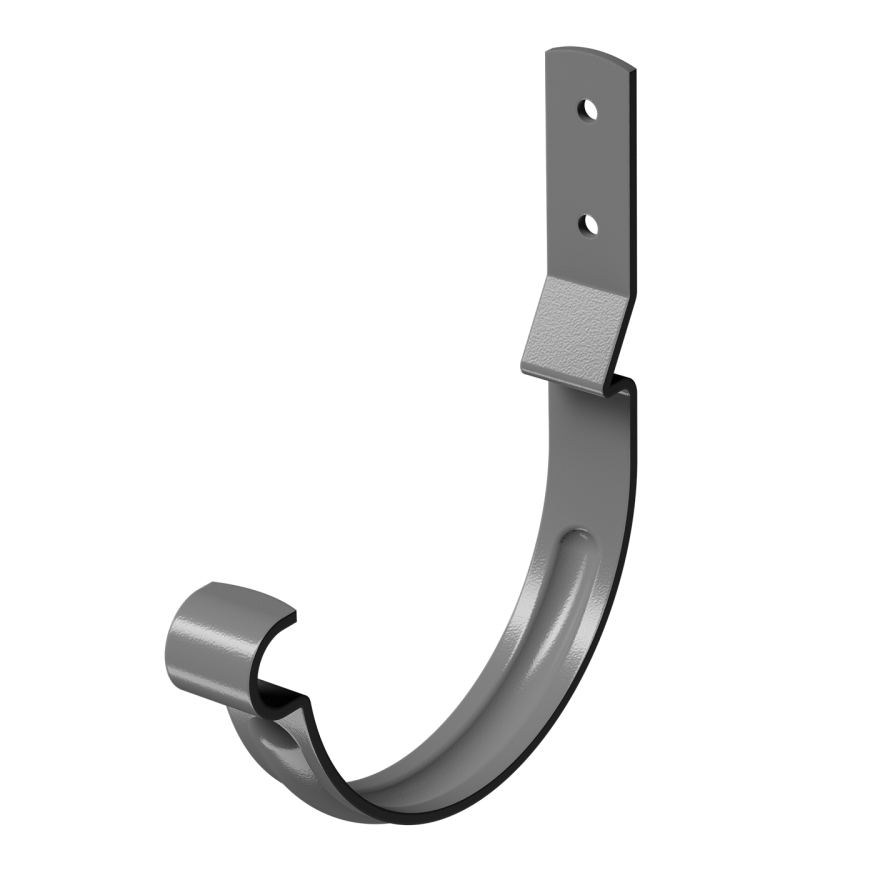 Короткий карнизный крюк Docke Stal Premium в графитовом цвете купить в Симферополe