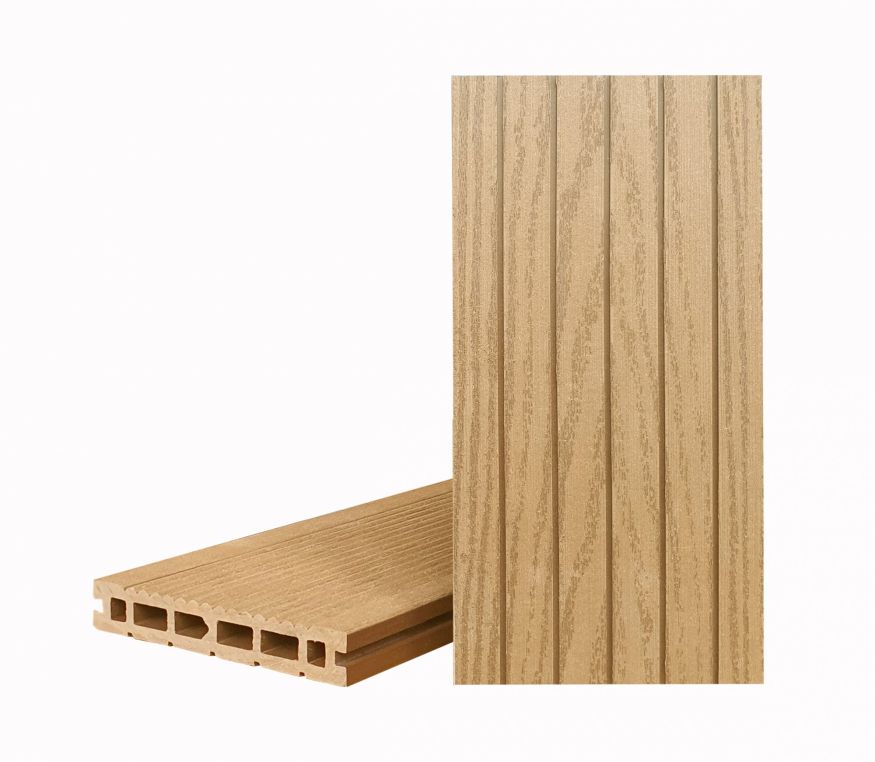 Террасная доска ДПК Terrapol Классик (Пустотелая с пазом) Кантри, Дуб Севилья купить в Симферополe