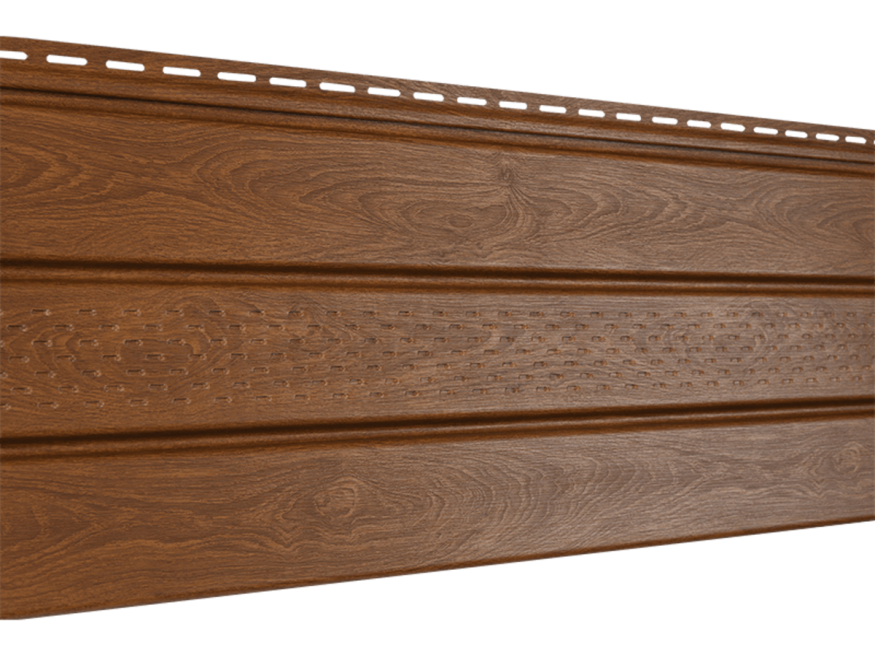 Софит PRO под дерево, Ю-пласт, Золотой дуб (с частичной перфорацией) купить в Симферополe