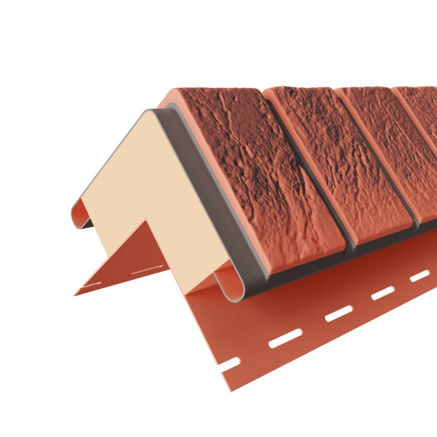 Термоугол Доломит «Венецианский кирпич» 20мм, Корса купить в Симферополe