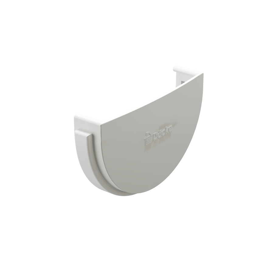 Заглушка для желоба Docke Standard, белого цвета. купить в Симферополe
