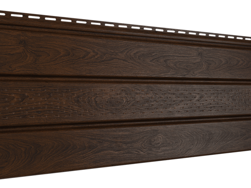 Софит PRO под дерево, Ю-пласт, Тёмный орех (без перфорации) купить в Симферополe