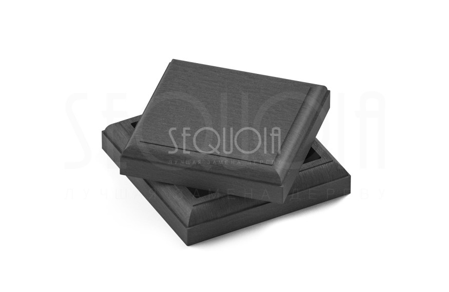 Комплект крышки и юбки для столба SEQUOIA GRAY купить в Симферополe
