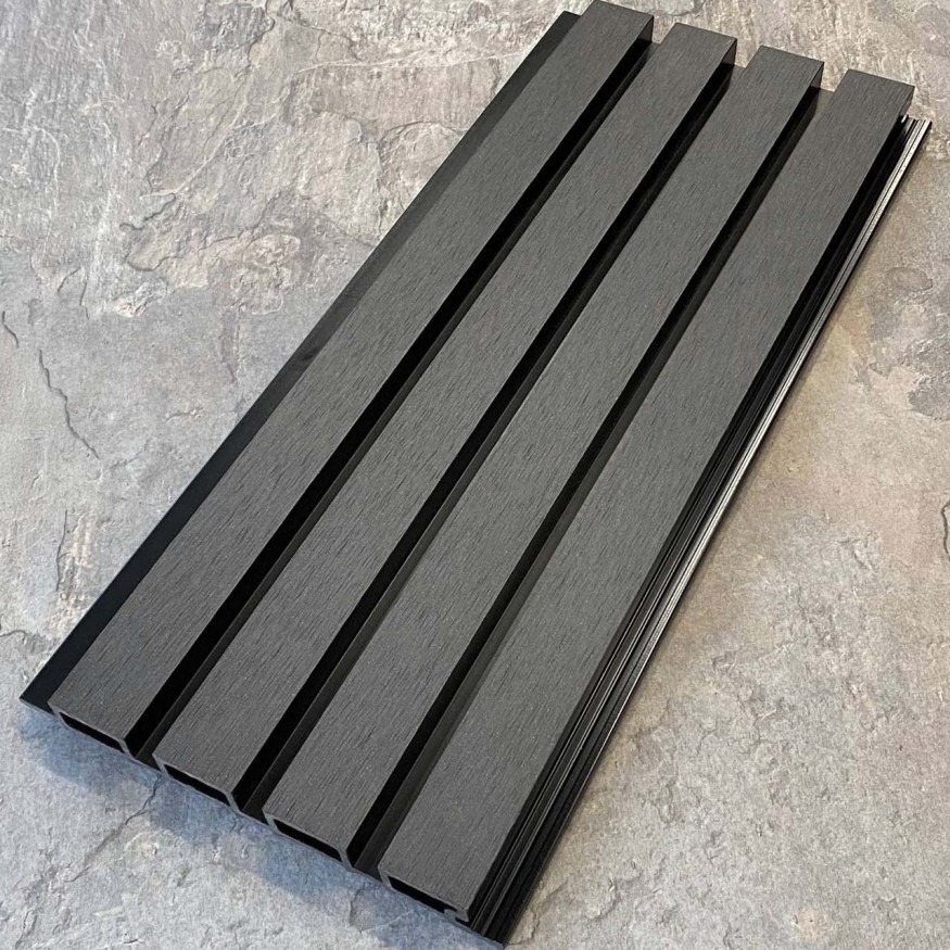 Фасадная реечная панель EasyDecking, Wood-X, Черное дерево купить в Симферополe