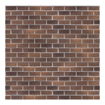 Битумная фасадная плитка Технониколь HAUBERK кирпич Бельгийский, 2 кв.м.