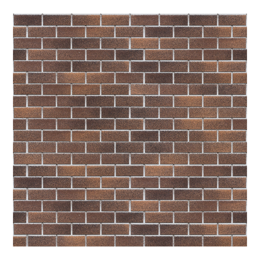 Битумная фасадная плитка Технониколь HAUBERK кирпич Бельгийский, 2 кв.м. купить в Симферополe