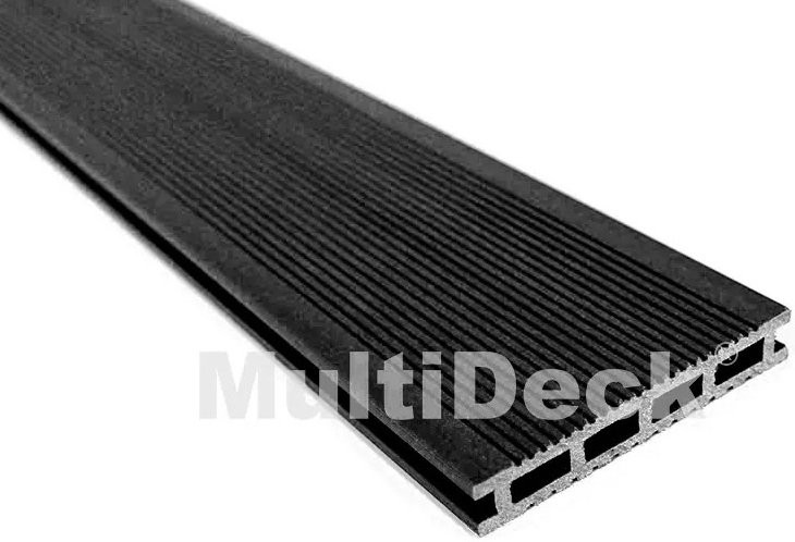Террасная доска из ДПК MultiDeck Черный бархатный оттенок купить в Симферополe