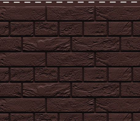 Фасадная панель Доломит, Кирпич Славянка, Цвет Корица купить в Симферополe