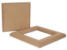 Комплект крышки и юбки ДПК для столба Polivan DENPASAR песочного цвета