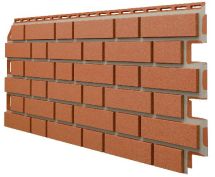 Фасадная панель VOX Clinker в терракотовом оттенке