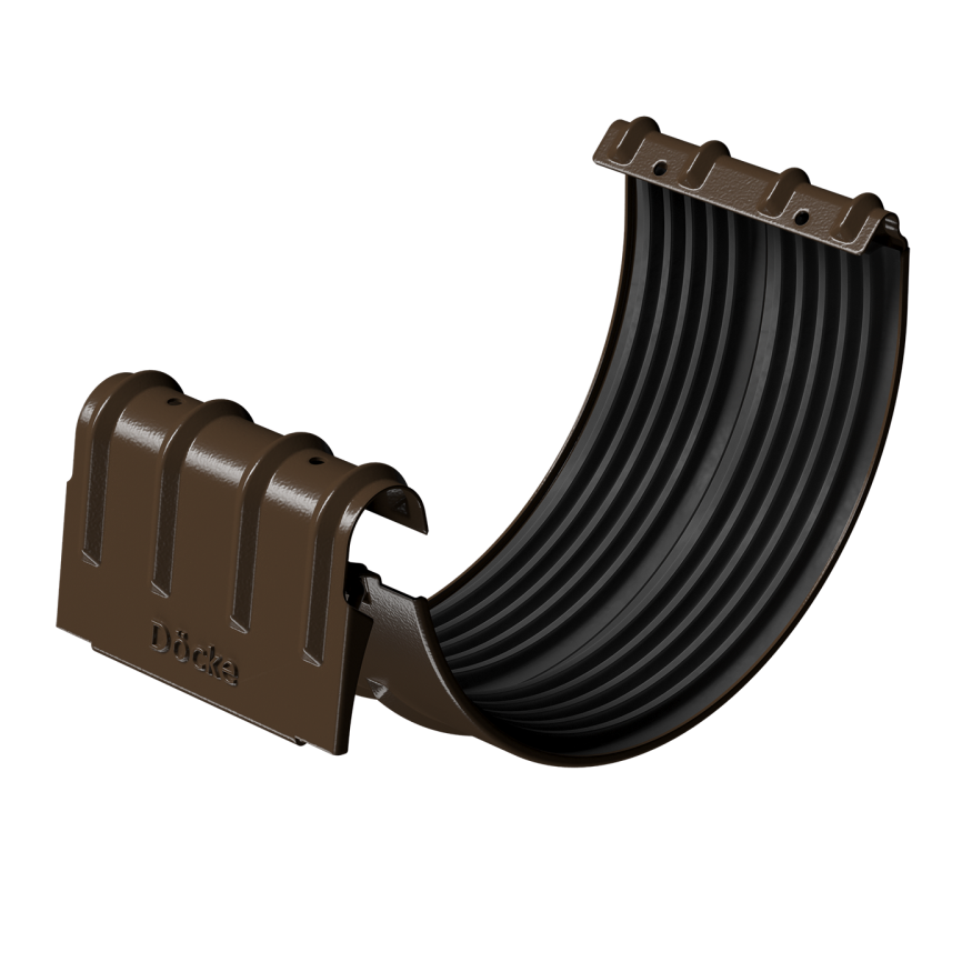 Соединитель желобов Docke Stal Premium, цвет Каштан. купить в Симферополe