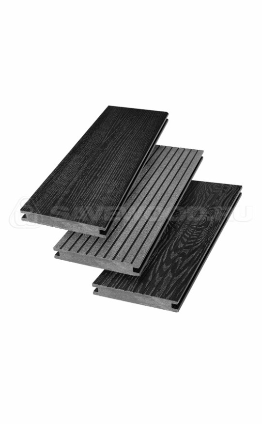 Террасная доска ДПК SaveWood, SW Fraxinus (R), Черный купить в Симферополe