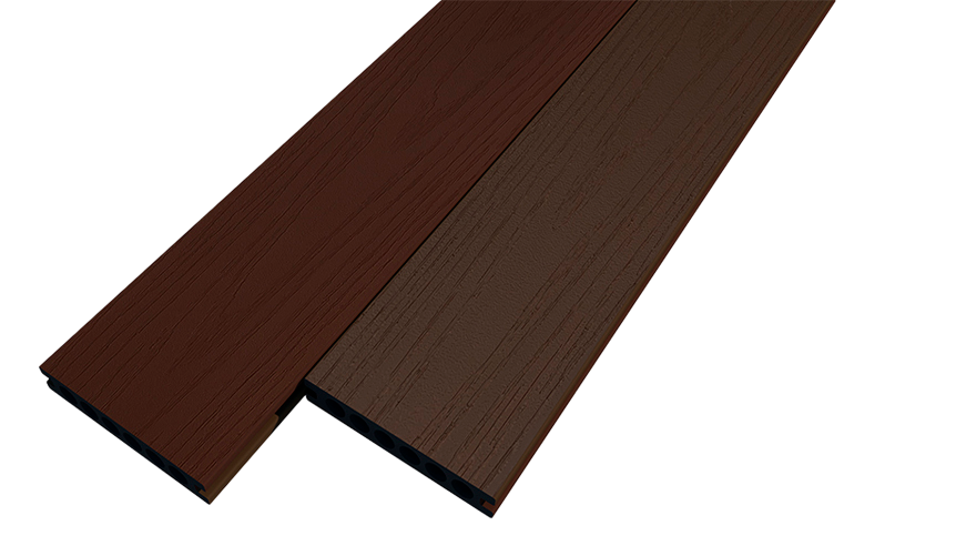 Mahogany / Milk Chocolate | Двухсторонняя террасная доска WOODVEX Dual купить в Симферополe