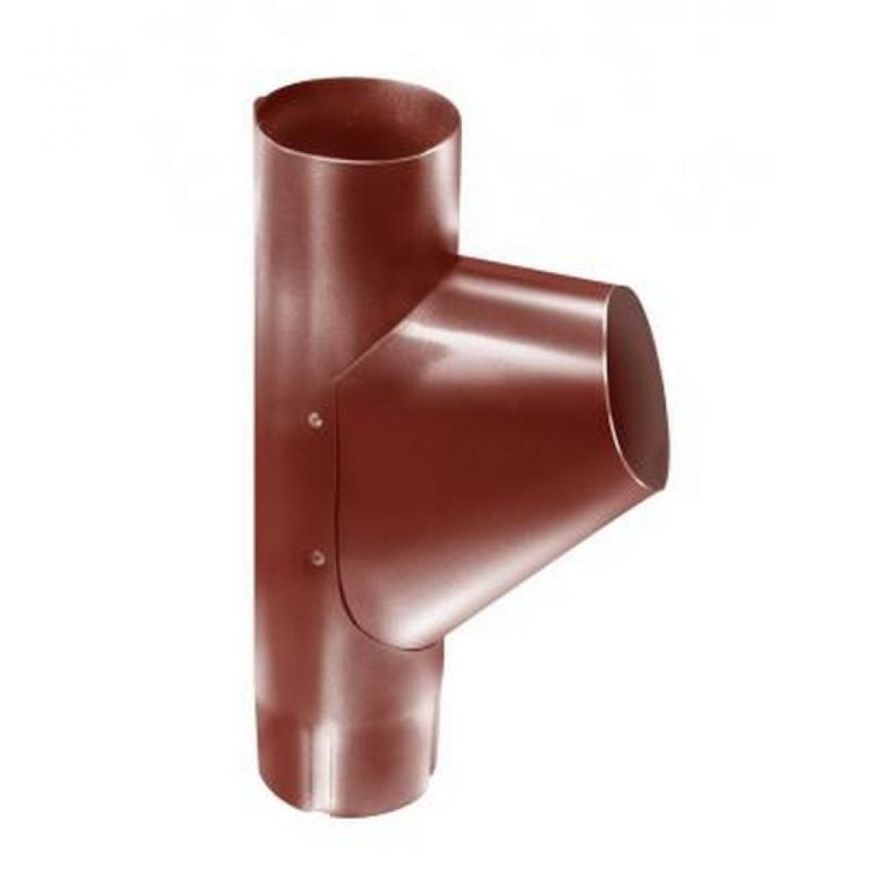 Тройник для труб Grand Line, цвет Кирпичный (RAL 8004) купить в Симферополe