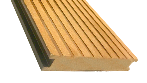 Террасная доска ECODECKING Premium в желтом цвете из ДПК купить в Симферополe
