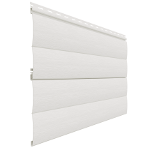 Виниловый сайдинг Доломит, Блок-Хаус, Белый