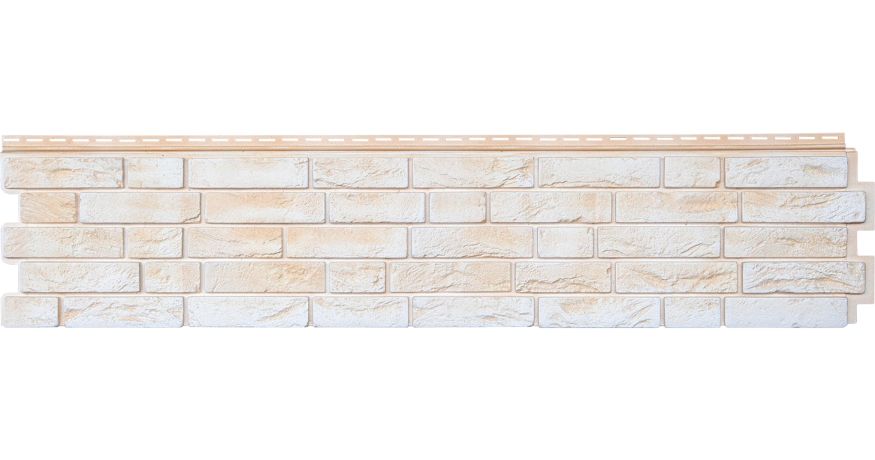 Фасадная панель GrandLine (Я Фасад), Демидовский кирпич, Слоновая кость купить в Симферополe