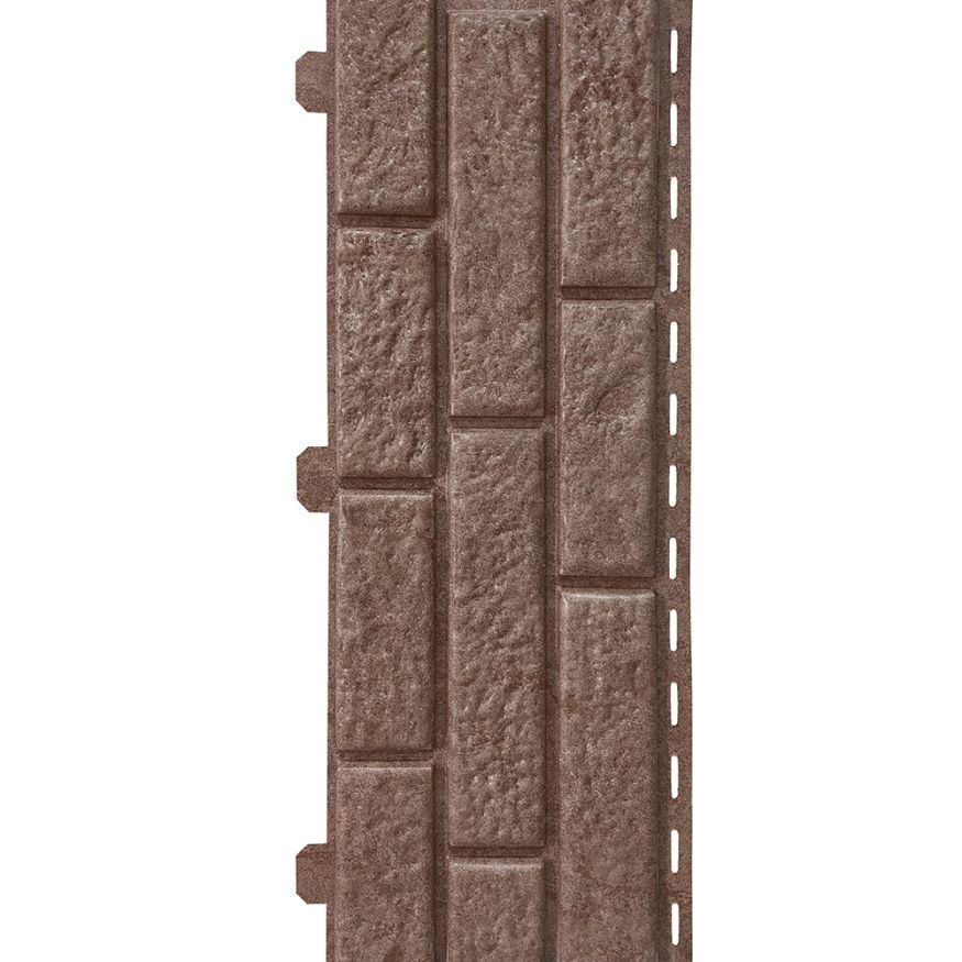 Виниловый сайдинг Fineber, BRICKHOUSE, Цвет: Коричневый купить в Симферополe