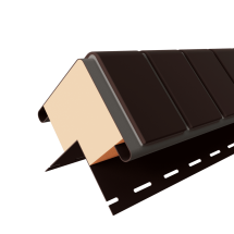 Термоугол Доломит «Кирпич» 40мм, Коричневый