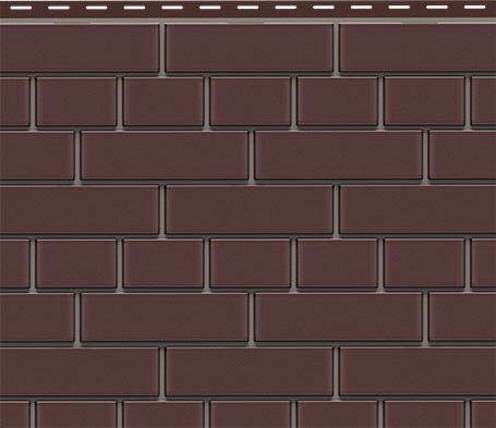 Фасадная панель Доломит, Коричневый кирпич с окраской. купить в Симферополe