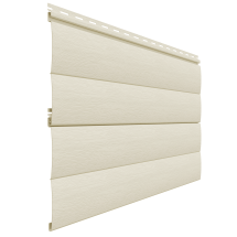 Виниловый сайдинг Доломит, Блок-Хаус, Слоновая кость