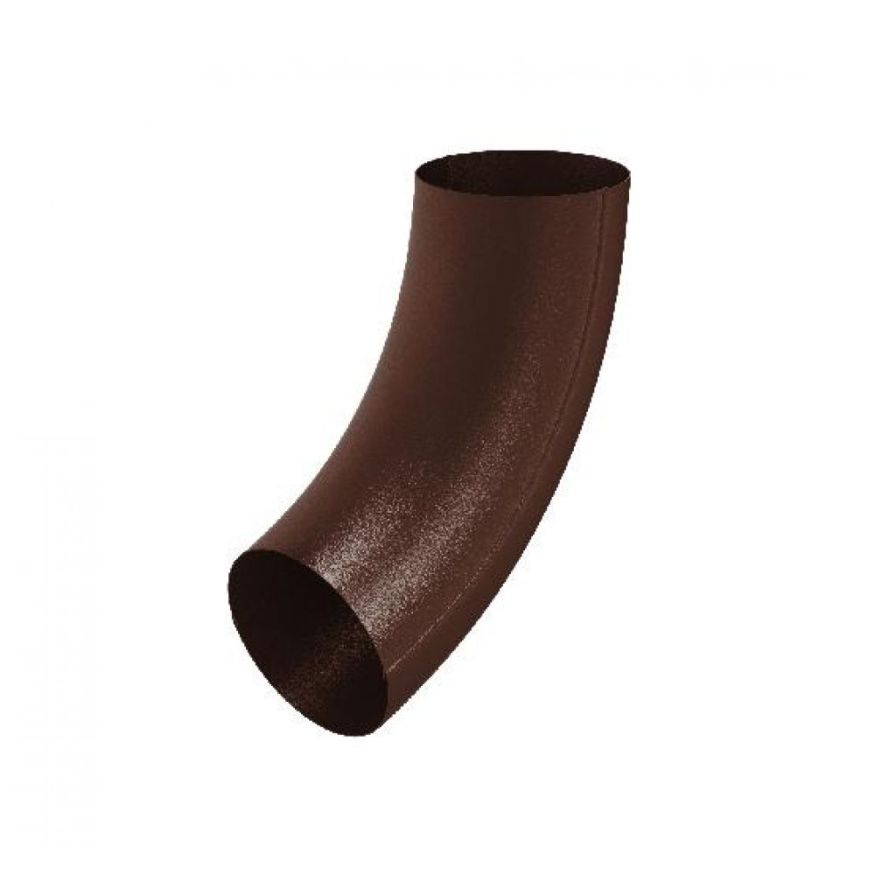 Колено трубы Aquasystem RAL 8017 Матовый коричневый 125/90 купить в Симферополe