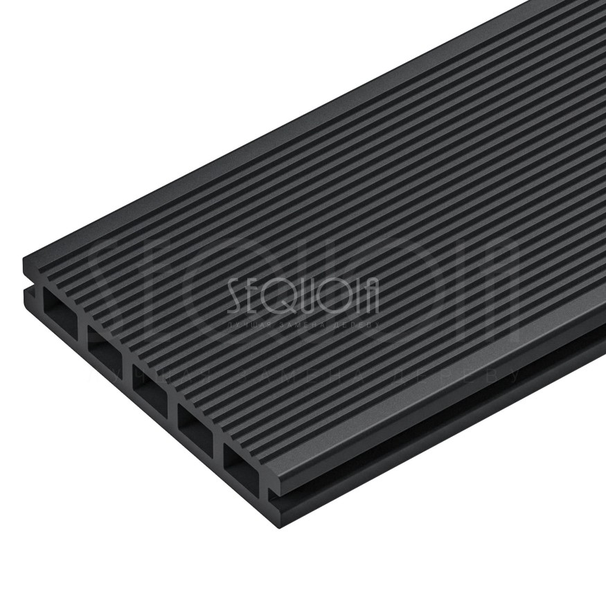 Доска террасная ДПК 3D SEQUOIA Evolution WOOD BLACK купить в Симферополe