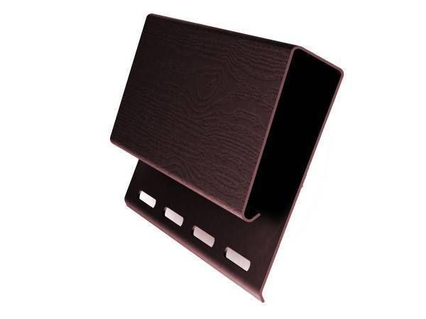 Наличник J-профиль широкий Grand Line Тёмный дуб купить в Симферополe