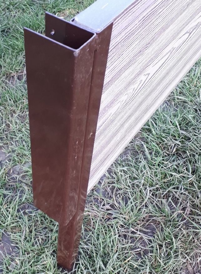 Угловой металлический элемент 90° для доски 300х30 мм Holzhof купить в Симферополe