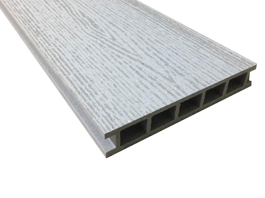 Террасная доска Faynag Stelo из ДПК в цвете серебро. купить в Симферополe