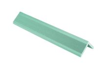 Декоративный уголок ДПК АЙ-ТЕХПЛАСТ зеленого цвета