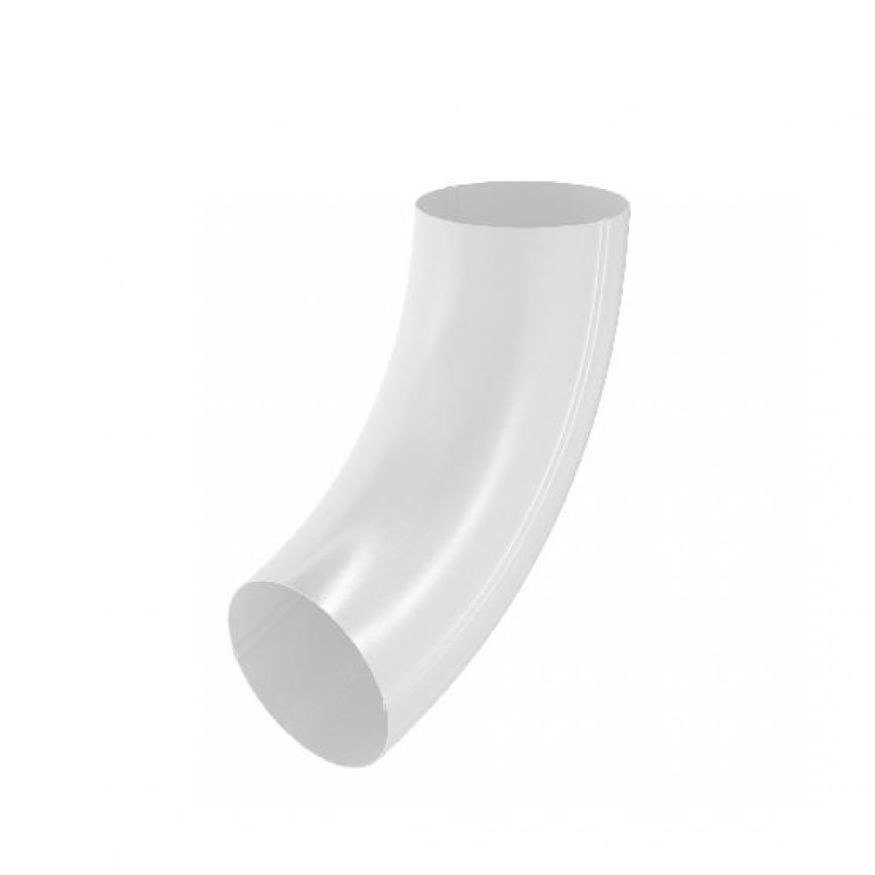 Колено трубы Aquasystem RAL 20 Белый 125/90 купить в Симферополe