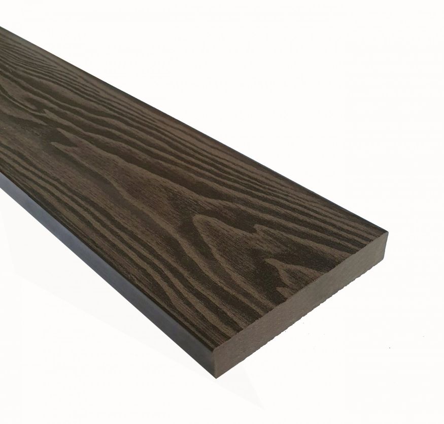 Террасная доска ДПК Terrapol Смарт 3D (Полнотелая без паза) Венге Соренто купить в Симферополe