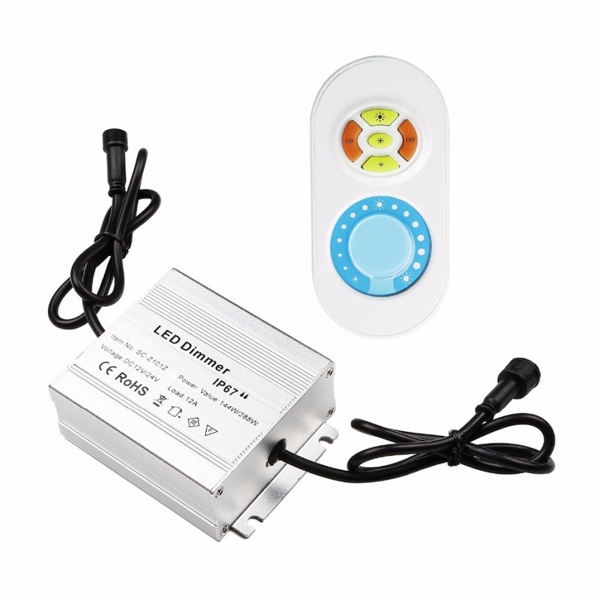 LED Диммер IP67 с дистанционным управлением до 60W Woodvex купить в Симферополe