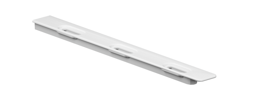 Фасадный стартовый профиль к панелям Белый купить в Симферополe