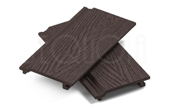 Доска фасадная ДПК 3D SEQUOIA Evolution WOOD BROWN купить в Симферополe