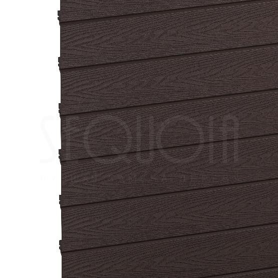 Доска фасадная ДПК 3D SEQUOIA Evolution WOOD BROWN купить в Симферополe