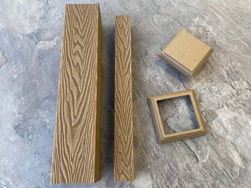 Балясина для ограждений из ДПК EasyDecking, Wood-X, Дуб купить в Симферополe