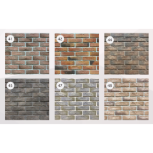 Угол накладной КАНЬОН Конаковский Кирпич