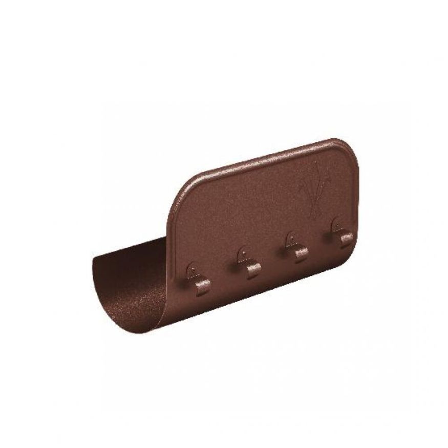 Ограничитель перелива прямой Aquasystem, RAL 8017, коричневый матовый, 125/90 купить в Симферополe