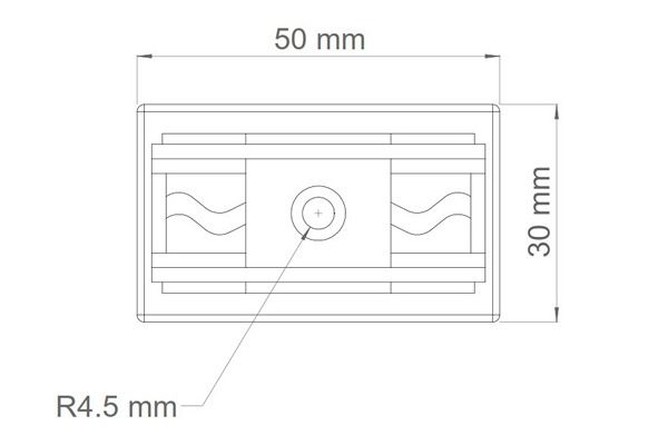 Кляммер для террасной доски пластиковый Savewood купить в Симферополe