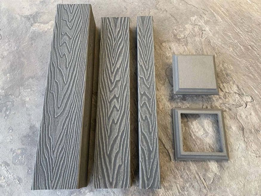 Балясина для ограждений из ДПК EasyDecking, Wood-X, Серый купить в Симферополe