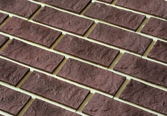 Фасадная плитка Кирисс Фасад Замковый кирпич с расшивкой шва купить в Симферополe