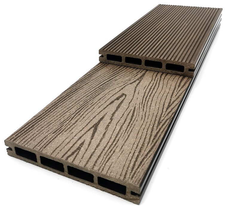 Террасная доска NanoWood «Lite» ECO в шоколадном цвете. купить в Симферополe